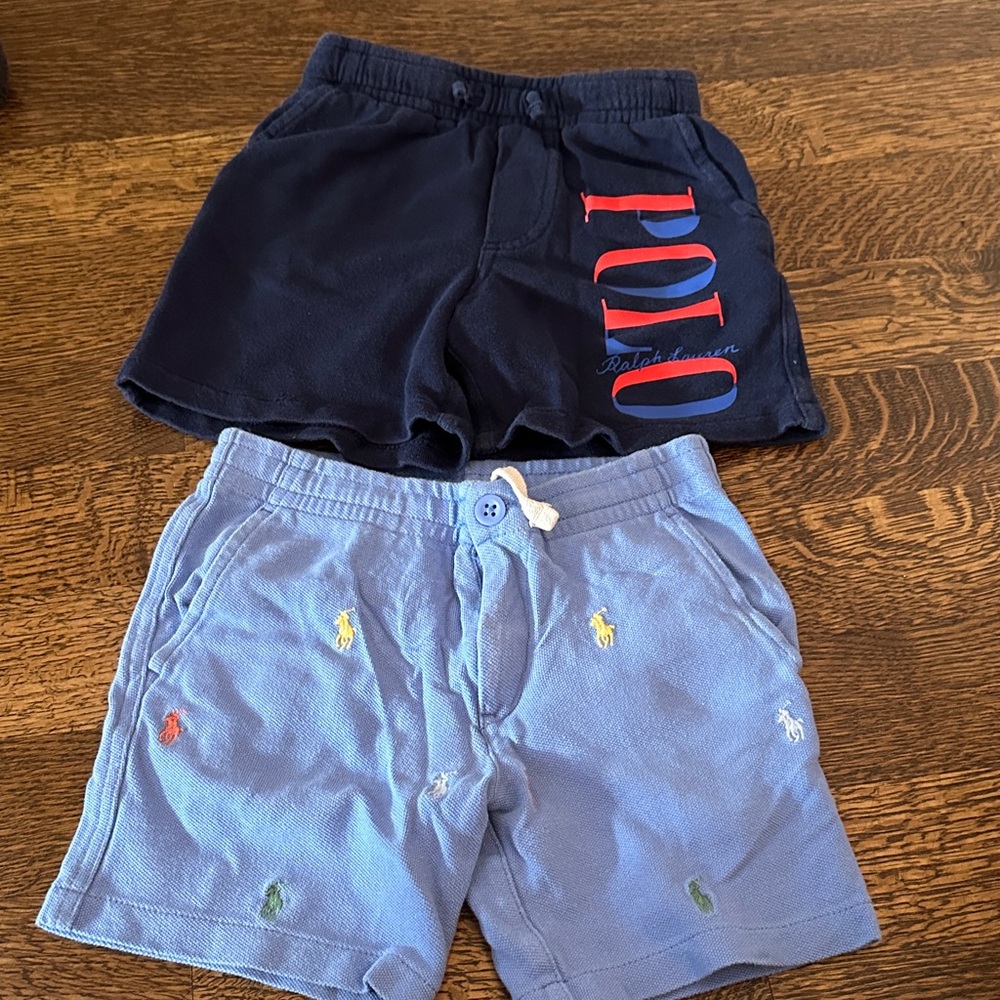 Polo Ralph Lauren Kids Shorts - Navy and Light Blue
